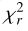 $\chi _r^2$
