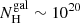 $ N_{\mathrm{H}}^{\mathrm{gal}} \sim 10^{20} $