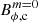 $ B_{\phi,\rm c}^{m=0} $