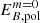 $ E_{B,\rm pol}^{m=0} $
