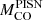 $ M^{\mathrm{PISN}}_{\mathrm{CO}} $
