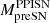 $ M_{\mathrm{preSN}}^{\mathrm{PPISN}} $