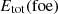 $ E_{\mathrm{tot}}(\rm foe) $