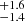 $ ^{+1.6}_{-1.4} $