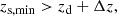 $$ \begin{aligned} z_{\rm s, min} > z_{\rm d} + \Delta z, \end{aligned} $$