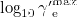 $\log _{10}{\gamma ^{\prime }}^{\textrm {max}}_{{\textrm {e}}}$