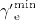 ${\gamma ^{\prime }}_{\textrm {e}}^{\textrm {min}}$