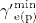${\gamma ^{\prime }}^{\textrm {min}}_{{\textrm {e(p)}}}$