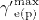 ${\gamma ^{\prime }}^{\textrm {max}}_{{\textrm {e(p)}}}$