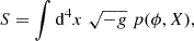 $$ \begin{aligned} S=\int \mathrm{d}^4 x\;\sqrt{-g}\;p(\phi ,X), \end{aligned} $$