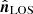 $ \hat{\boldsymbol{n}}_{\mathrm{LOS}} $