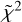 ${\mathop \chi \limits^ ^2} = 4.7$