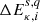 $ \Delta E_{\kappa, i}^{s,q} $