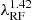 $ \lambda_{\mathrm{RF}}^{1.42} $