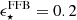$ \epsilon_{\star}^{\mathrm{FFB}} = 0.2 $