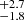 $ ^{+2.7}_{-1.8} $