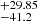 $ ^{+29.85}_{-41.2} $