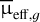 ${{\rm{\bar \mu }}_{{\rm{eff,}}g}}$