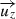 $ \overrightarrow{u_z} $