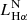 $ L^{\mathrm{N}}_{\mathrm{H\alpha}} $