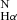 $ ^{\mathrm{N}}_{\mathrm{H\alpha}} $