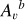 ${A_v}^b$