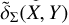 ${\mathop \delta \limits^ _{\rm{\Sigma }}}\left( {X,Y} \right)$
