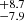 $ ^{+8.7}_{-7.9} $
