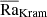 $ {\overline{{\text{Ra}}}}_{\mathrm{Kram}} $