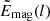 $ \tilde{E}_{\mathrm{mag}} (l) $