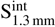 $\[\text{S}_{1.3 \mathrm{~mm}}^{\mathrm{int}}\]$