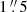 $ 1\mathop {.}\limits ^{\prime\prime } 5 $