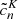 $ {\tilde{c}}^{K}_{n} $