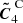 $ \boldsymbol{\tilde{C}}^\text{ C}_{4} $