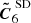 $ \boldsymbol{\tilde{C}}^\text{ SD}_{6} $