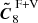 $ \boldsymbol{\tilde{C}}^\text{ F+V}_{8} $
