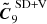 $ \boldsymbol{\tilde{C}}^\text{ SD+V}_{9} $