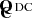 $ \mathbf{\tilde{C}^\text{ DC}} $