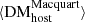 $ \langle \mathrm{DM}_{\mathrm{host}}^{\mathrm{Macquart}} \rangle $