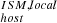 $ _{host}^{ISM,local} $