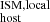 $ _{\mathrm{host}}^{\mathrm{ISM,local}} $