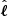$ \hat{\boldsymbol{\ell}} $