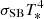 $\sigma _{\rm SB}T_{*}^4$