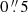 $ 0\mathop {.}\limits ^{\prime\prime } 5 $