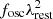 $ f_{\rm osc}\lambda _{\rm rest}^{2} $