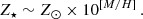 $$ \begin{aligned} Z_{\star } \sim Z_{\odot } \times 10^{[M/H]}\,{.} \end{aligned} $$