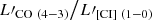 $ L{\prime}_\mathrm{CO~(4{-}3)} \big/L{\prime}_\mathrm{[CI]~(1{-}0)} $