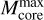 $M_{{\rm{core}}}^{\max }$