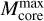 $M_{{\rm{core}}}^{\max }$