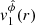 $ v^{\hat{\phi}}_{1}(r) $